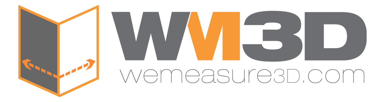Sponsor logo: We Measure 3D