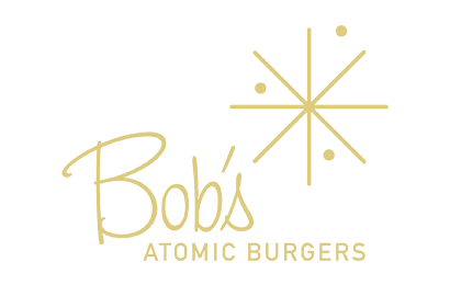 Sponsor logo: Bob's Atomic Burgers