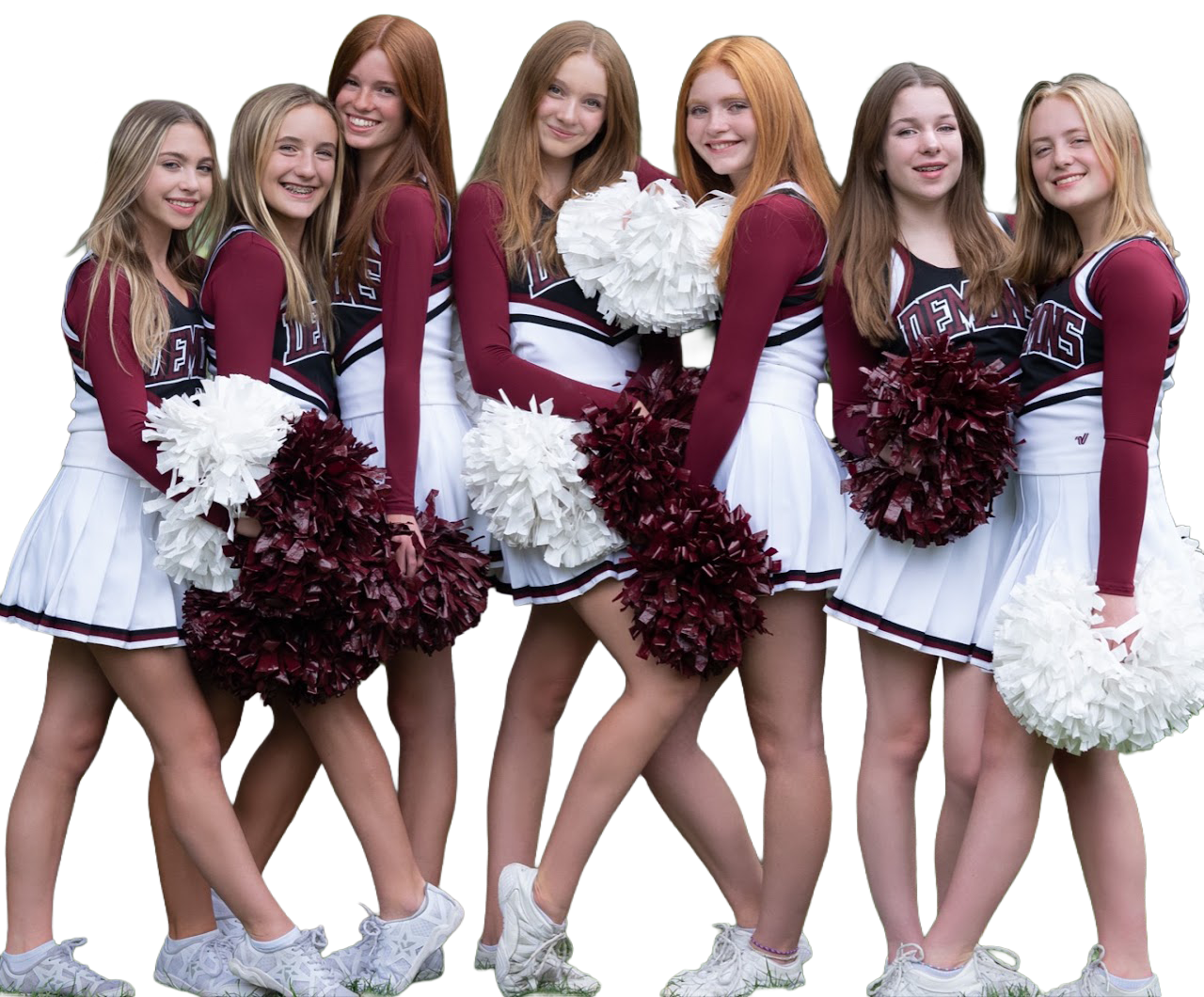 Picture of Freshmen Cheerleaders