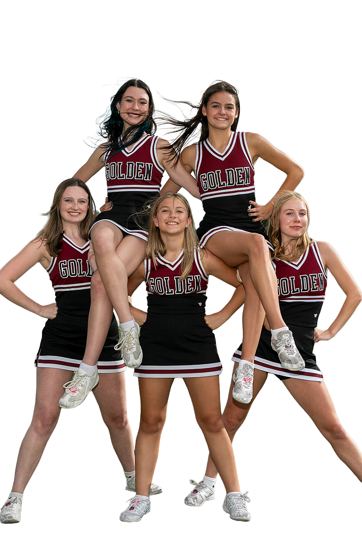 Picture of Sophomore Cheerleaders